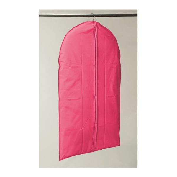Tekstilni obešalni pokrov za obleke Compactor Garment Hot Pink, 100 cm