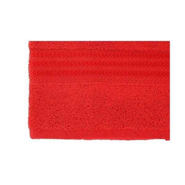 Komplet 2 rdečih brisač Corap, 50 x 90 cm-image-2