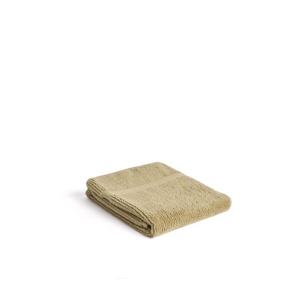 Zelena frotirna bombažna brisača 50x90 cm Olvira – Kave Home-image-4