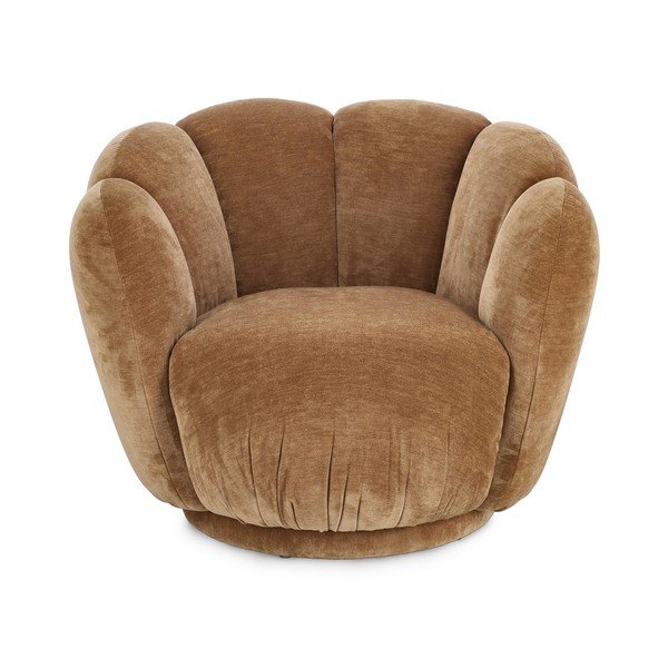 Rjav fotelj Tulip – Bizzotto-image-2