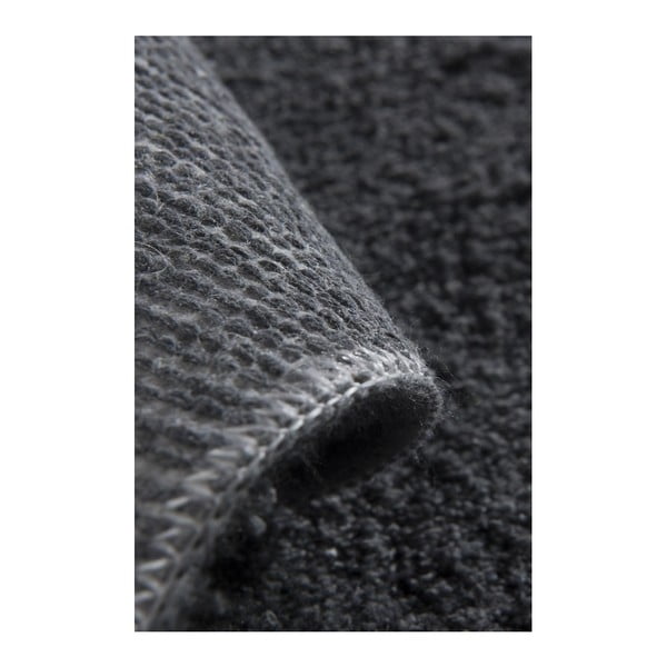 Komplet 2 antracitnih kopalniških preprog Foutastic-image-2