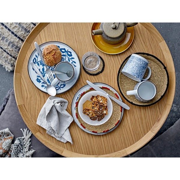 Okrogla mizica v hrastovem dekorju v naravni barvi ø 74 cm Luana – Bloomingville-image-2