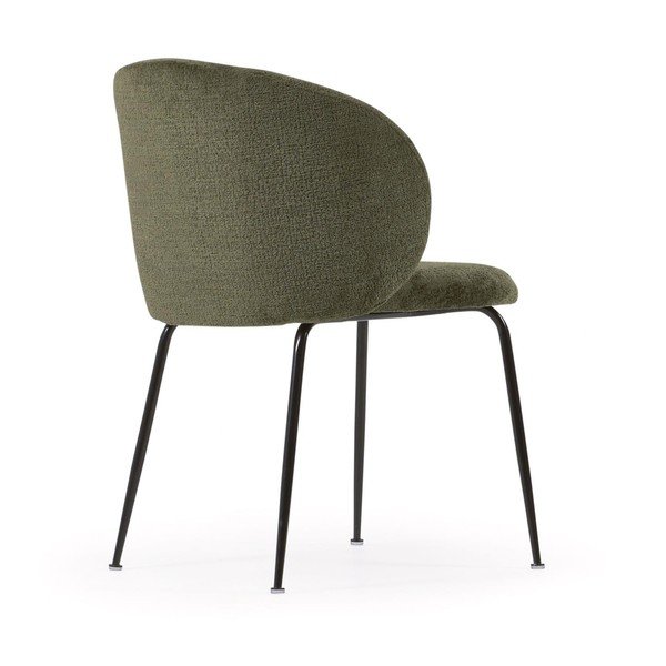 Zelen oblazinjen jedilni stol Minna – Kave Home-image-4