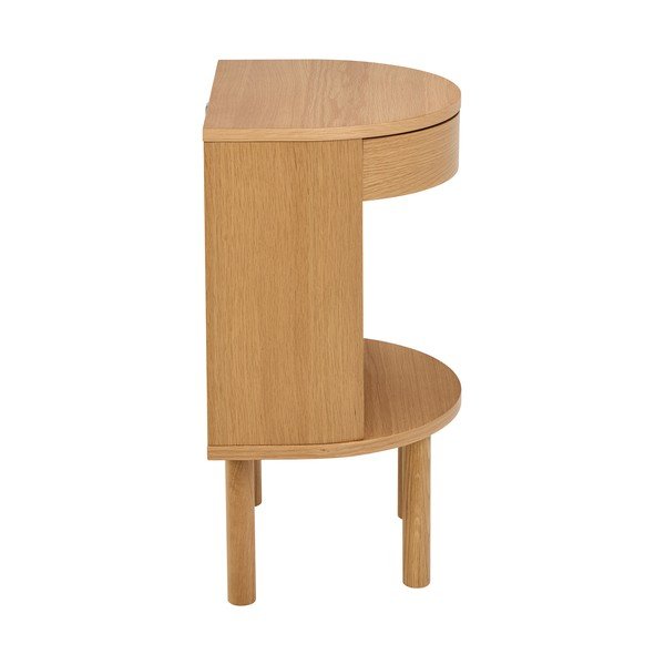 Nočna omarica v hrastovem dekorju v svetli naravni barvi Paron – Actona-image-4