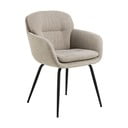 Bež oblazinjen jedilni stol z nasloni za roke Dora – Actona