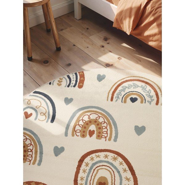 Kremno bela otroška preproga ø160 cm Bowie – Hanse Home-image-3