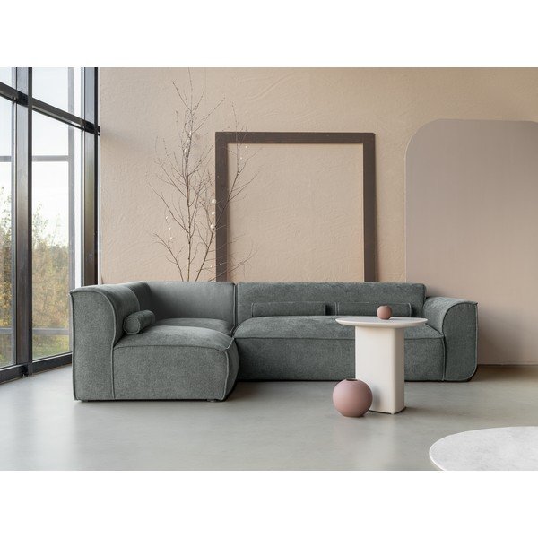 Svetlo zelena kotna sedežna garnitura (levi kot) Flex Felix – Miuform-image-1