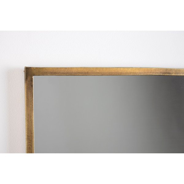 Stensko ogledalo s polico 37x61 cm Feyza – White Label-image-1