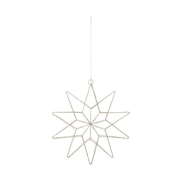 Božična svetlobna dekoracija v zlati barvi ø 31 cm Gleam – Markslöjd