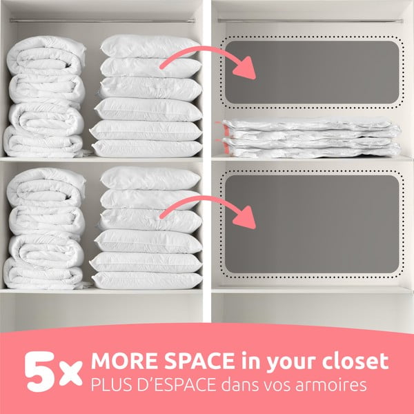 Vakuumska vreča za oblačila Single Space XXL – Compactor-image-1