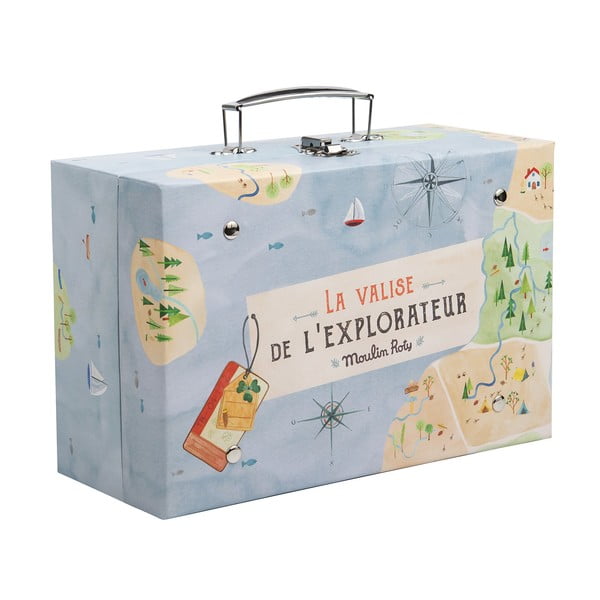 Kovček za majhne raziskovalce Moulin Roty`s Little Traveller`s Suitcase-image-1
