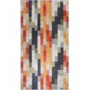 Oranžen/siv pralen tekač 80x200 cm Blocks of Fun – Vitaus