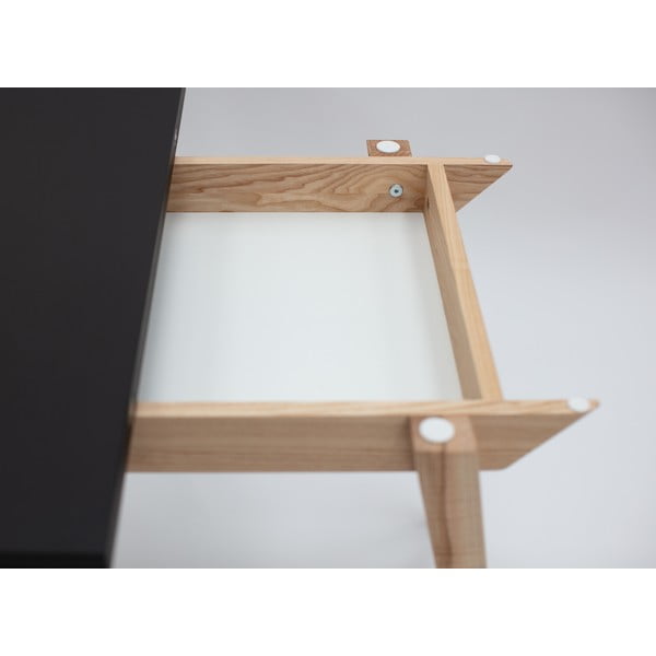 Zložljiva jedilna miza z zeleno ploščo vrhom 65x90 cm Envelope - Ragaba-image-4