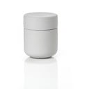 Svetlo siva keramična posoda s pokrovom Zone UME