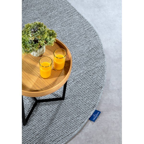Siva ročno tkana volnena preproga 160x230 cm Francois – Villeroy&Boch-image-2