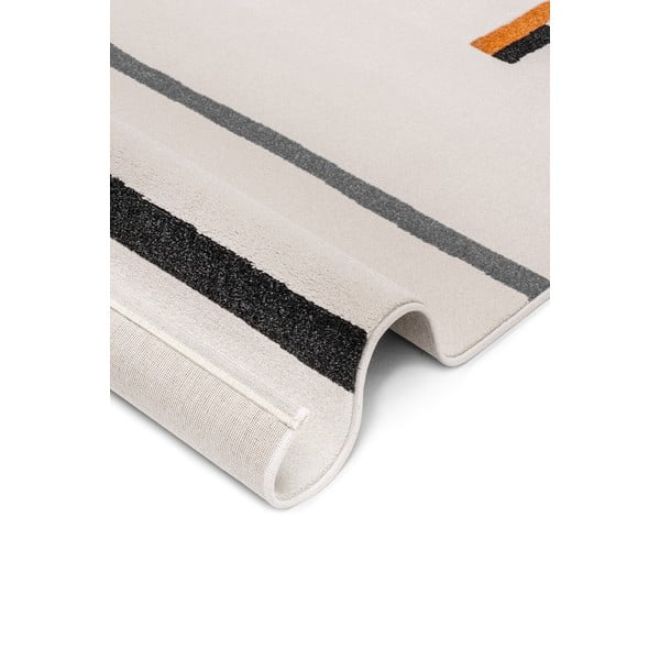 Oranžna-kremno bela preproga 160x230 cm Linea – Universal-image-2