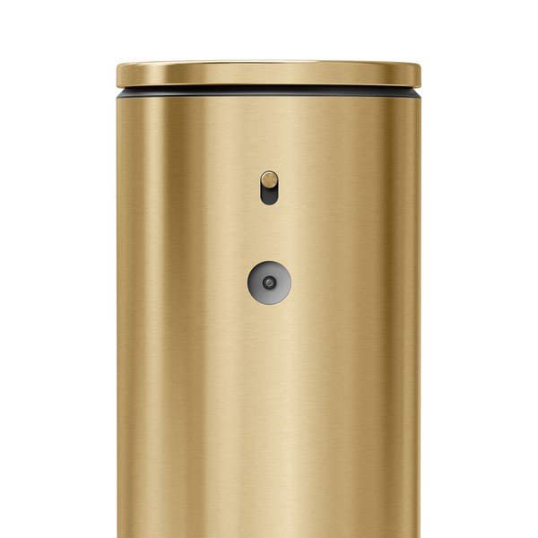 Jeklen avtomatski dozirnik za milo v sijajno zlati barvi 266 ml – simplehuman-image-4