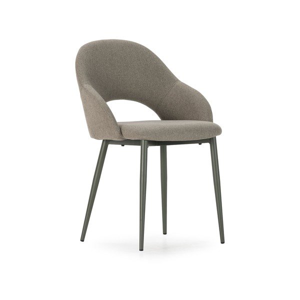 Zeleni oblazinjeni jedilni stoli v kompletu 2 ks Lia – Marckeric