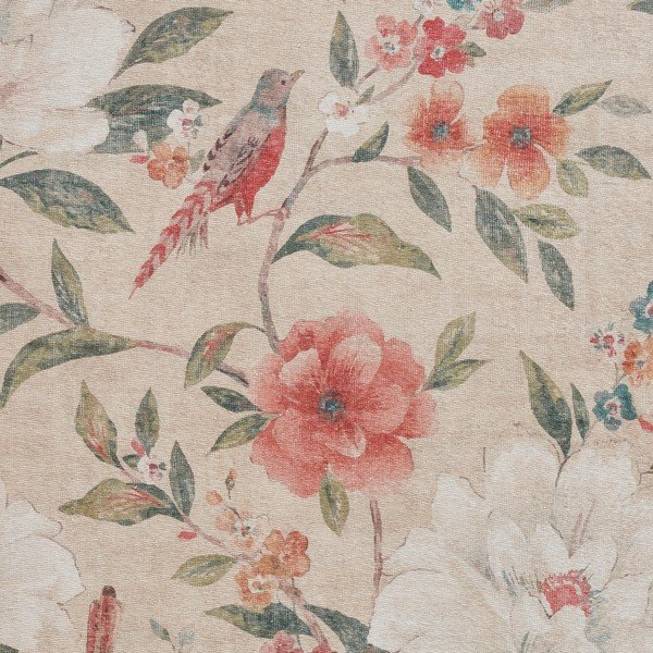 Bež pralna preproga 122x170 cm Pipa Floral – Catherine Lansfield-image-4