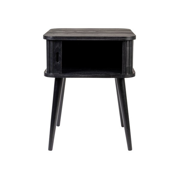 Črna nočna omarica v jesenovem dekorju Barbier – Zuiver-image-2