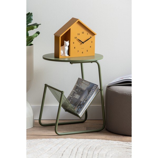 Kovinska okrogla stranska mizica ø 40 cm Riqueza Revista – Leitmotiv-image-1