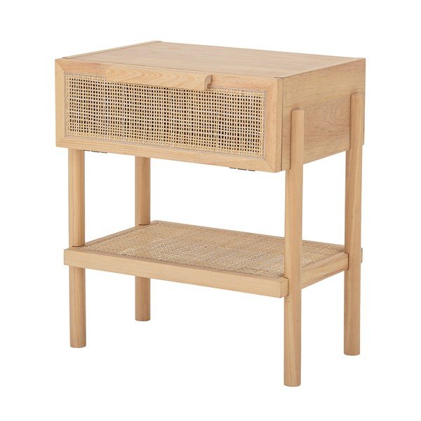 Nočna omarica v borovem dekorju v naravni barvi Manon – Bloomingville-image-4