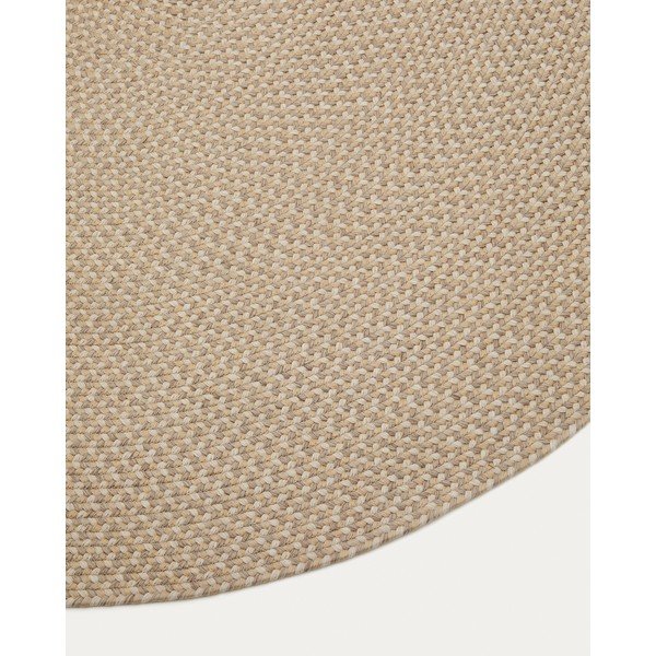Bež zunanja preproga iz recikliranih vlaken 160x230 cm Rodhe – Kave Home-image-3