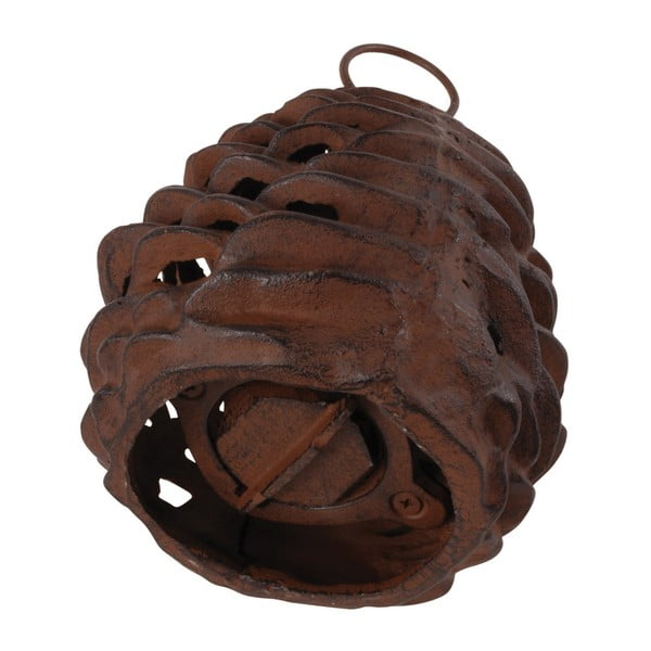 Kovinska lanterna (višina 18 cm) Pine Cone – Esschert Design-image-3