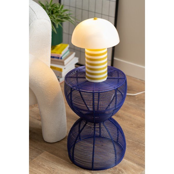 Kovinska okrogla stranska mizica ø 30 cm Cuerda Doble – Leitmotiv-image-1