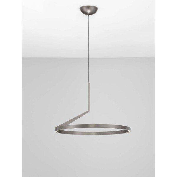 Aluminijasta LED zatemnitvena viseča svetilka v srebrni barvi ø 60 cm Tilia – Nova Luce-image-3