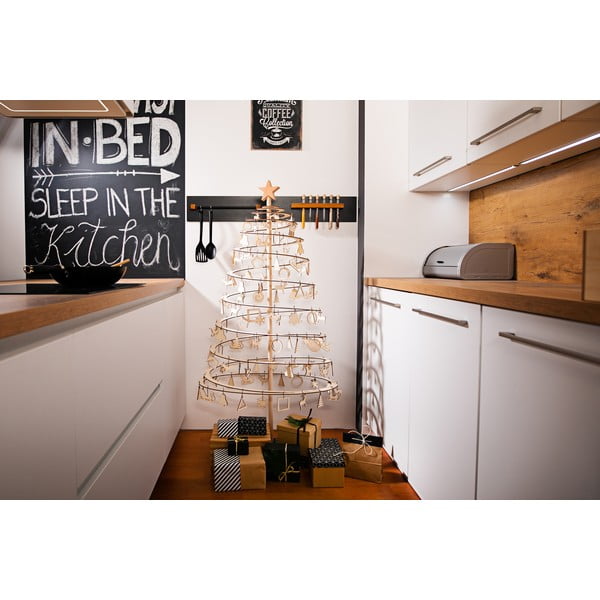 Komplet 10 lesenih božičnih okraskov Spira Medium-image-4