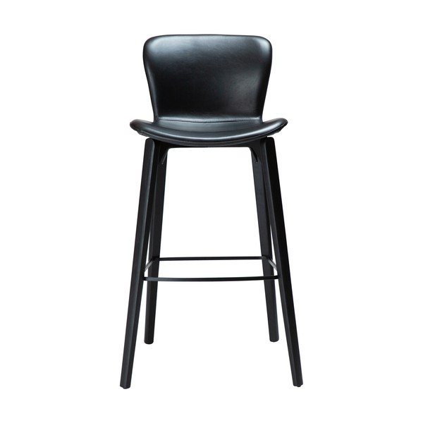 Črn barski stol (višina sedeža 68 cm) Paragon – DAN-FORM Denmark-image-1