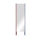 Stoječe ogledalo z lesenim okvirjem 49x166 cm Lun – noo.ma