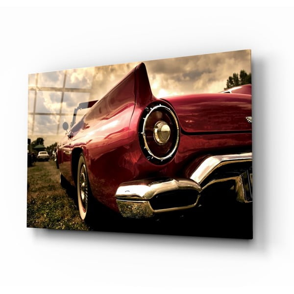 Steklena slika Insigne Chevrolet, 110 x 70 cm