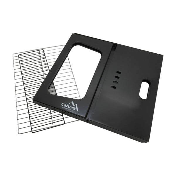 Zložljiv črn žar na oglje Cattara Piran-image-4