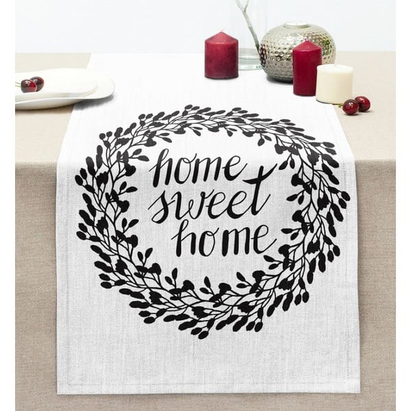 Namizni tekač 40x130 cm Home Sweet Home – Mila Home-image-2