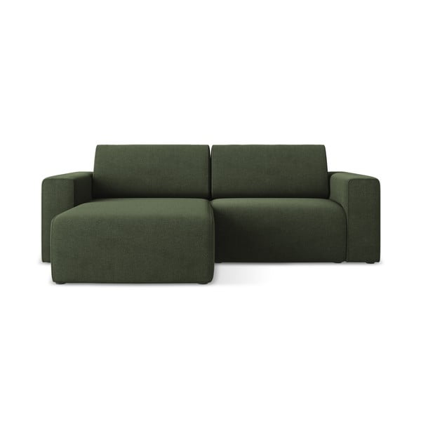 Zelena kotna sedežna garnitura (levi kot) Kalea – Makamii