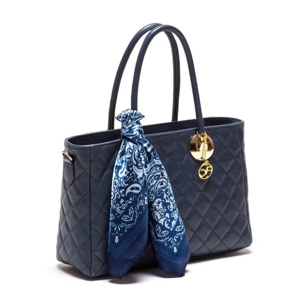 Usnjena torbica Carla Ferreri 2003 Blu-image-2