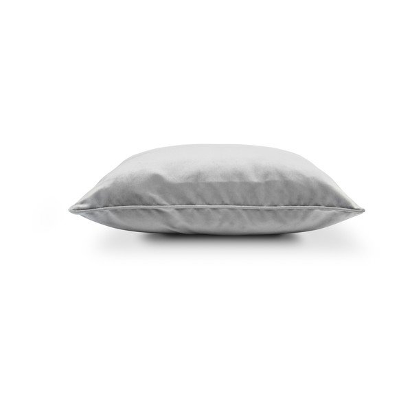Siva prevleka za vzglavnik WeLoveBeds Silver, 40 x 60 cm-image-1