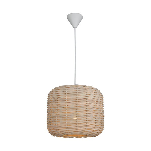 Viseča svetilka z bambusovim senčnikom Homemania Decor Bambus, ø 30 cm