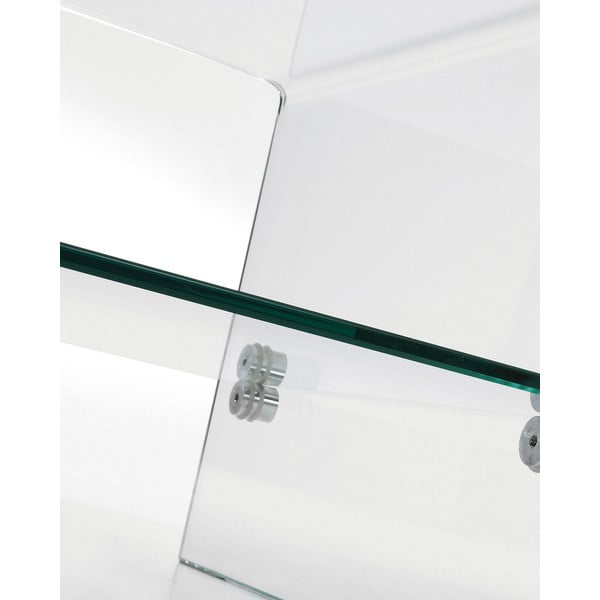 Steklena mizica 55x110 cm Burano – Kave Home-image-2