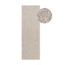 Siv/kremno bel pralen tekač 80x240 cm Rocco Dark Cream – Elle Decoration