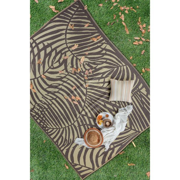 Rjava odeja za piknik 240x330 cm – Oyo Concept-image-3