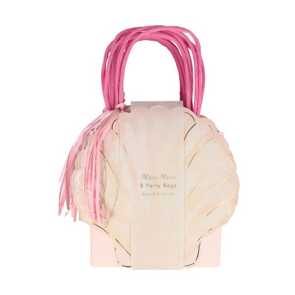 Darilne vrečke v kompletu 8 ks 16,5x8 cm Mermaid – Meri Meri-image-1
