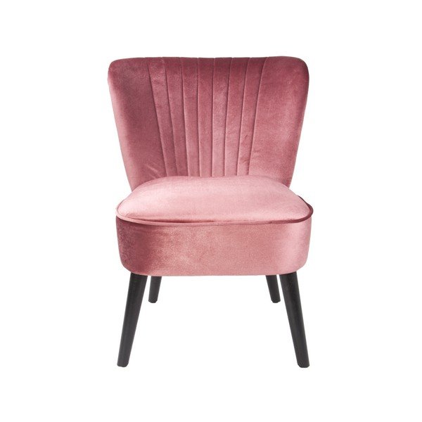 Roza stol z žametnim oblazinjenjem Leitmotiv Luxury-image-2