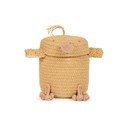 Rumena tekstilna otroška škatla za shranjevanje ø 13x15 cm Mini Charlie the Chicken – Lorena Canals