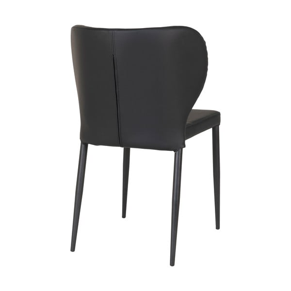 Črni jedilni stoli v kompletu 4 ks Pisa – House Nordic-image-4