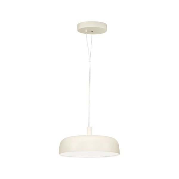 Kremno bela aluminijasta LED zatemnitvena viseča svetilka ø 40 cm Noelia – Nova Luce