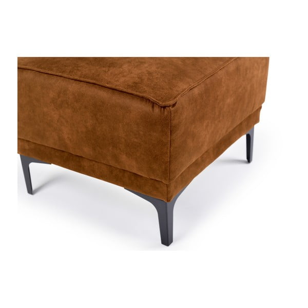 Tabure iz imitacije usnja v konjak rjavi barvi Copenhagen – Scandic-image-4