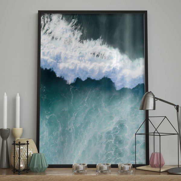 Stenski plakat v okvirju BILLOW, 70 x 100 cm-image-1